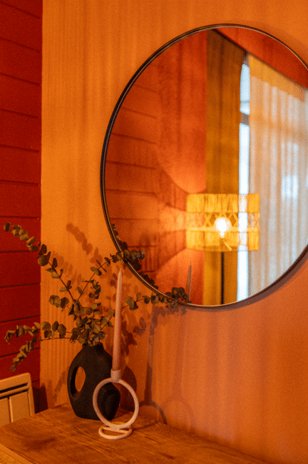 Miroir salle de bien être